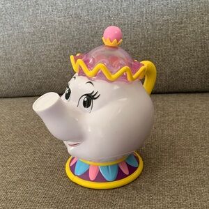 Disney Mrs. Potts Bubbling Confetti Teapot Beauty & The Beast Toy
